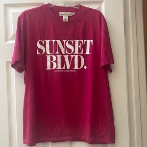 Sunset Blvd T shirt